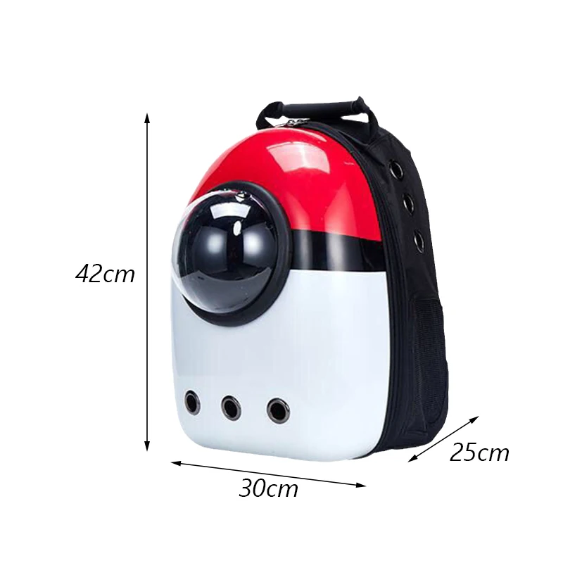 Cute Cartoon Dog Cat Carrier Bags for Small Dogs Cats Outdoor Puppy Cat Backpack Travel Pet Handbag Space Capsule