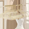 5 pieces Clothes Rack Women's Traceless Household Transparent Plastic Clothing Store Gold Powder Drying Rack 3