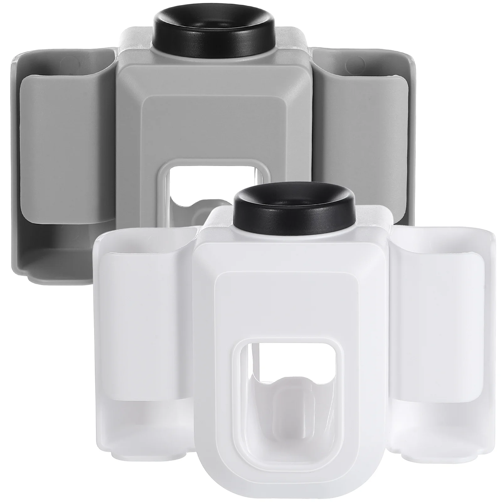 

Hanging Hole-free Toothpaste Holder Toothbrush Wall Mounted For Bathroom Holders Bathrooms Brushing Automatic