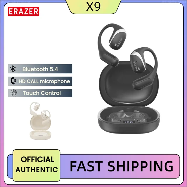 Lenovo ERAZER X9 Wireless Headphones OWS HiFi Stereo Sports Open Bluetooth Earphones with Mic Call Noise Reduction Waterproof 1 Lenovo ERAZER X9 Wireless Headphones OWS HiFi Stereo Sports Open Bluetooth Earphones with Mic Call Noise Reduction Waterproof 1