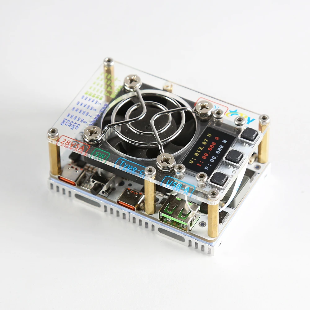 IP2366 PD3.1 280W Powerbank Motherboard Li/Li-iron 21700/18650 2S/3S/4S/5S/6S 0.96inch Screen 140W + 140W UPS Fast Charging Module power bank motherboard