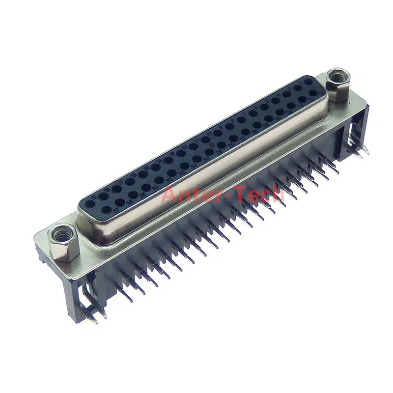 Heyiarbeit D-Sub DB37 Connecteur 37 broches Port 2 rangées Adaptateur mâle Bornes Type écrou pour équipement de contrôle industriel Ordinateur 1 pièce