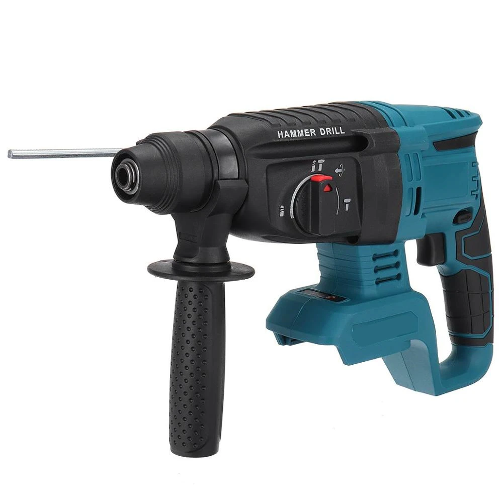 

10000bpm 4 Function Electric Hammer Impact Drill Rechargeable Brushless Cordless Rotary Hammer Drill For 18V Makita Battery