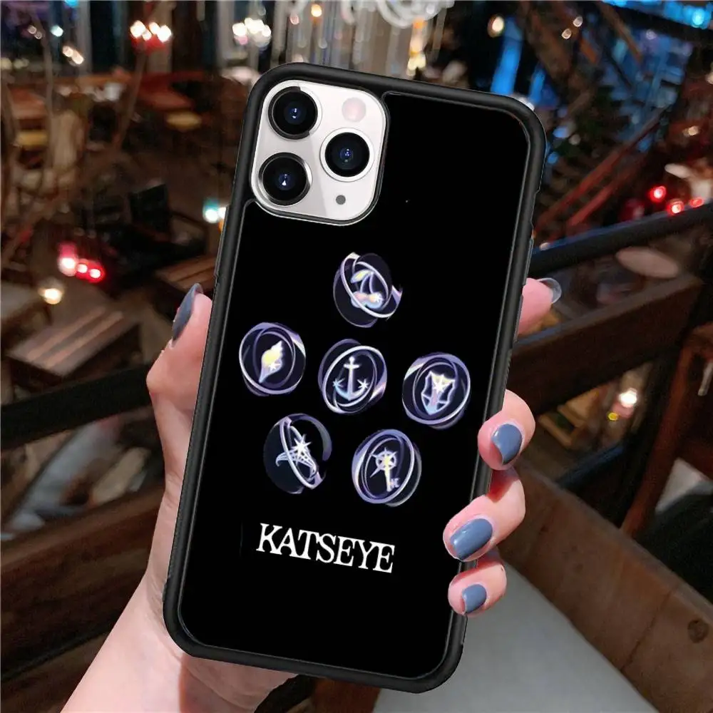 Katseye Global Pop Group Phone Case with Durable PC+TPU Back Cover