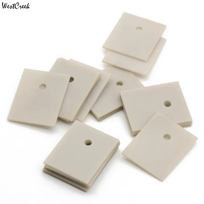 WESTCREEK Ultra High Thermal Conductivity/high-power MOS Transistor/Single Hole Aluminum Nitride Ceramic Chip/220/3P/247/264