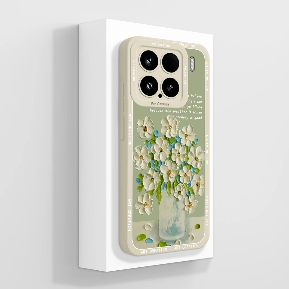 Beautiful Flower Girl Silicone Soft Case - Durable and Fashionable Cover