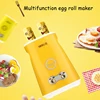 Electric Omelette Dual Egg Roll Maker Automatic Double Switch Boiled Eggs Sausage Machine Egg Cooker Breakfast Machine 220V 2