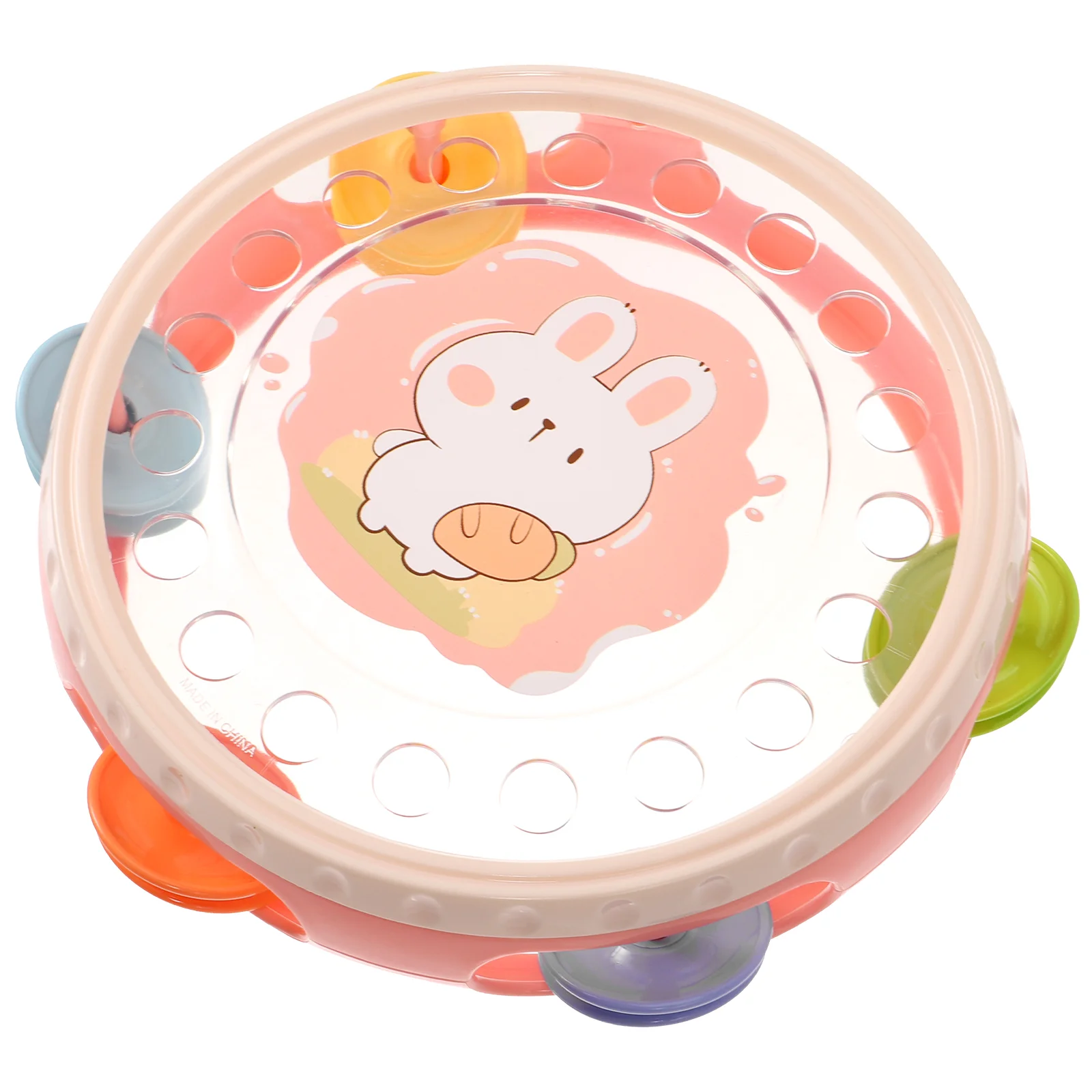 

Hand Bells Drum Handheld Tambourine Baby Toy Percussion Educational Child
