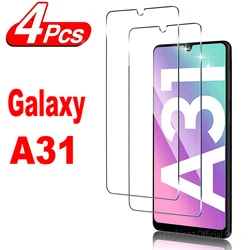 Premium HD Tempered Glass Screen Protector (2/4 Pack) - 9H Hardness - 2 pieces (For Galaxy A31)