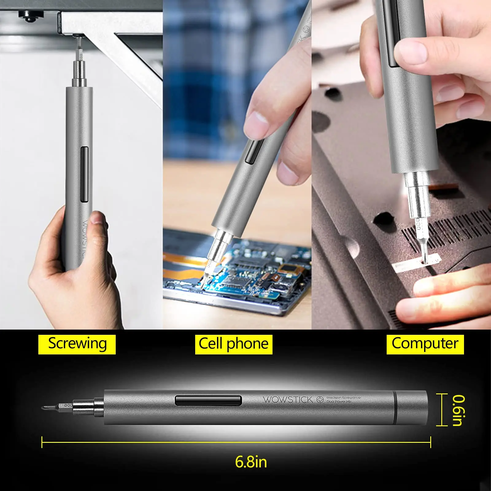 Original Wowstick 1F+ PRo 64 in Electric Screwdriver Cordless