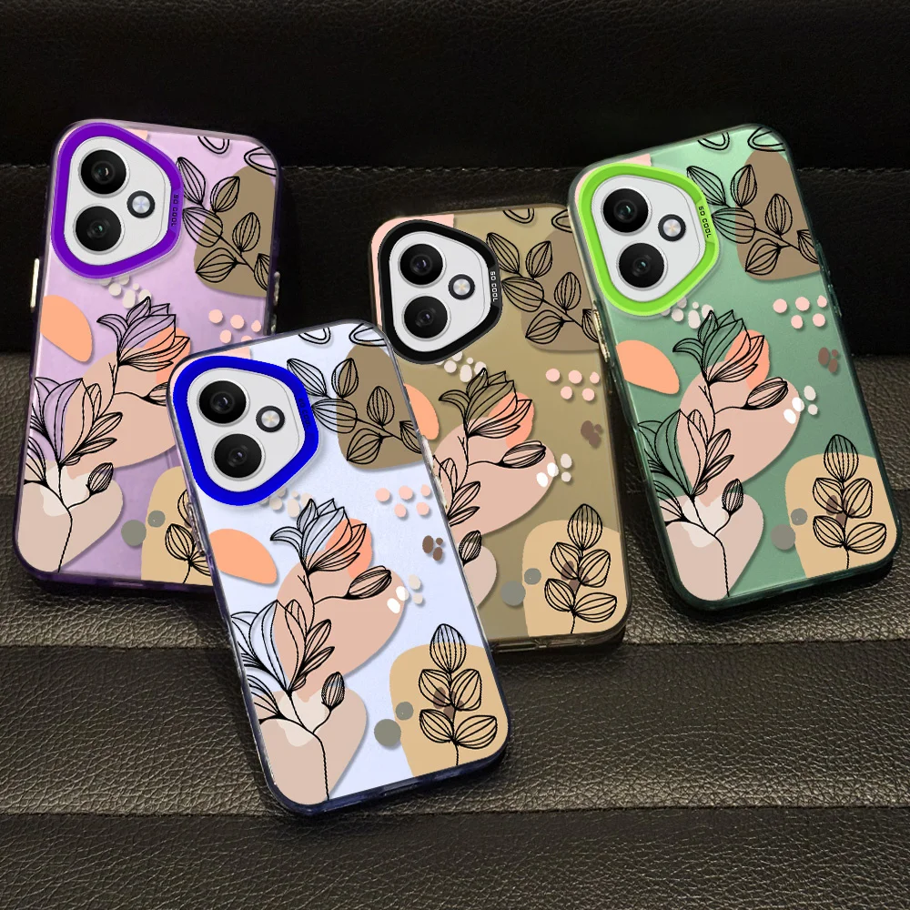 Charming Floral Design Phone Case Cover