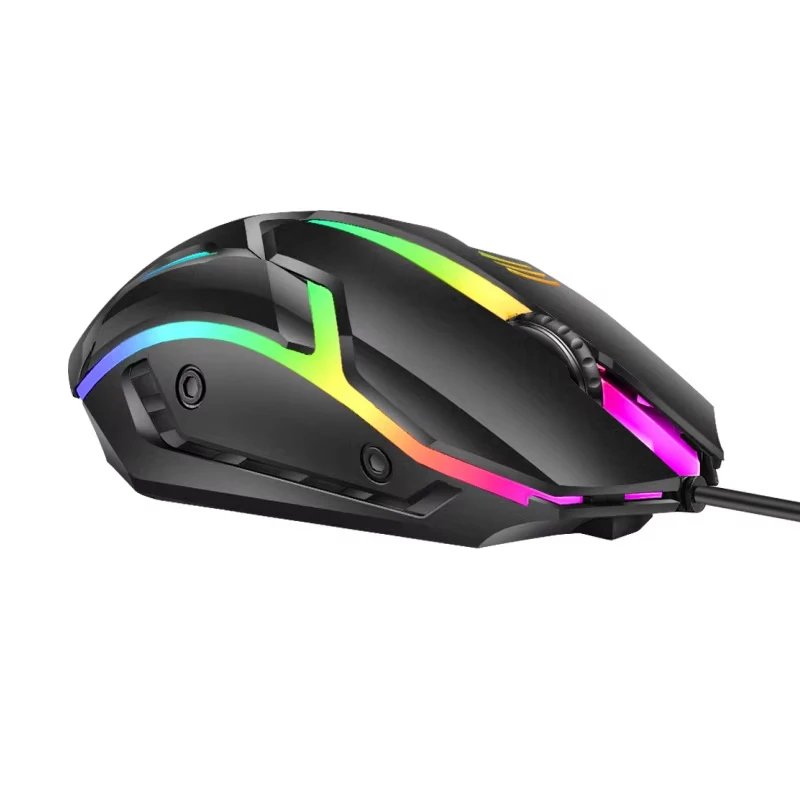 Enhanced LED Luminous Backlit USB Wired Gaming Mouse for Desktop and Office Use