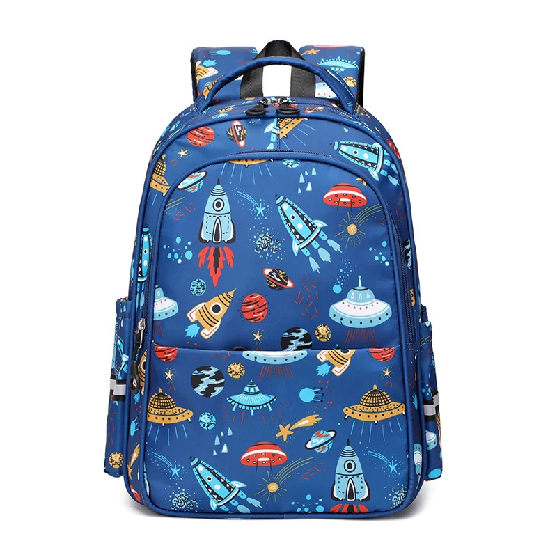 

Рюкзак для мальчиков и девочек, детские школьные ранцы с милым мультипликационным динозавром, водонепроницаемые легкие студенческие сумки для книг