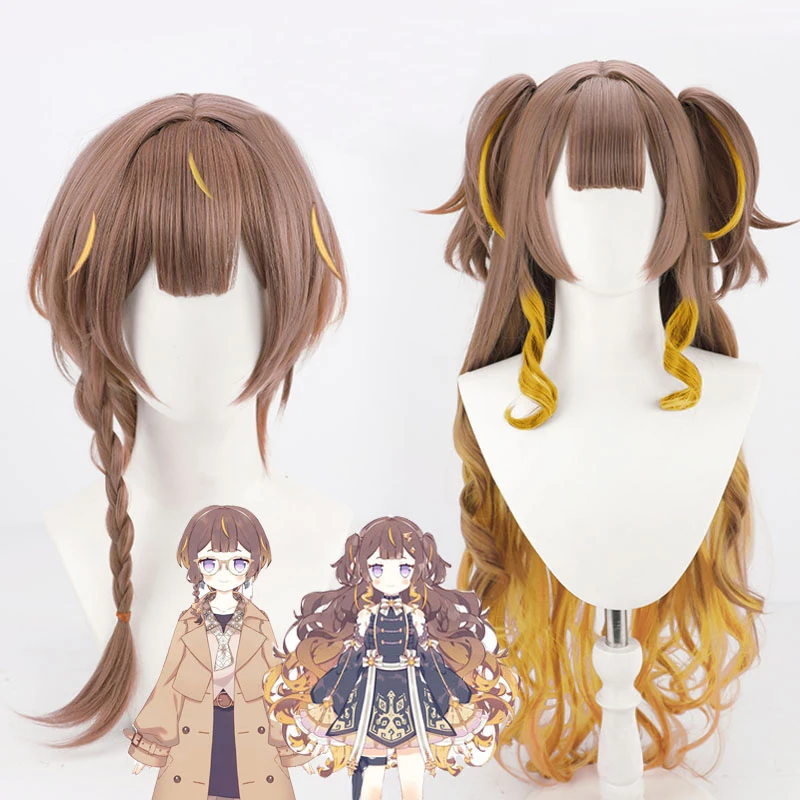 

Hololive Anya Melfissa hair cosplay wig 100cm