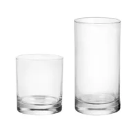 12 Piece Clear Drinkware Set Cooler Tennyson Glasses Ideal Juice Water Mixed Drinks Durable Easy to Clean Versatile Tableware 5