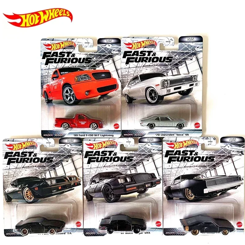 ミニカー Hotwheels FAST& FURIOUS EURO FAST Broken Box Hot Wheels Premium Car Fast and Furious Vehicles