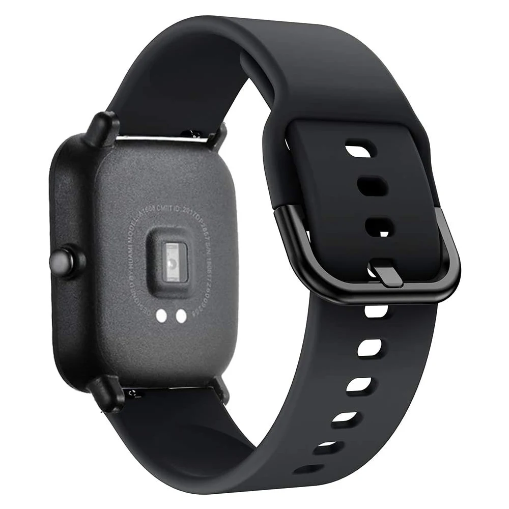 Silicone Sport Watch Band – 20mm/22mm Adjustable Strap in Multiple Colors
