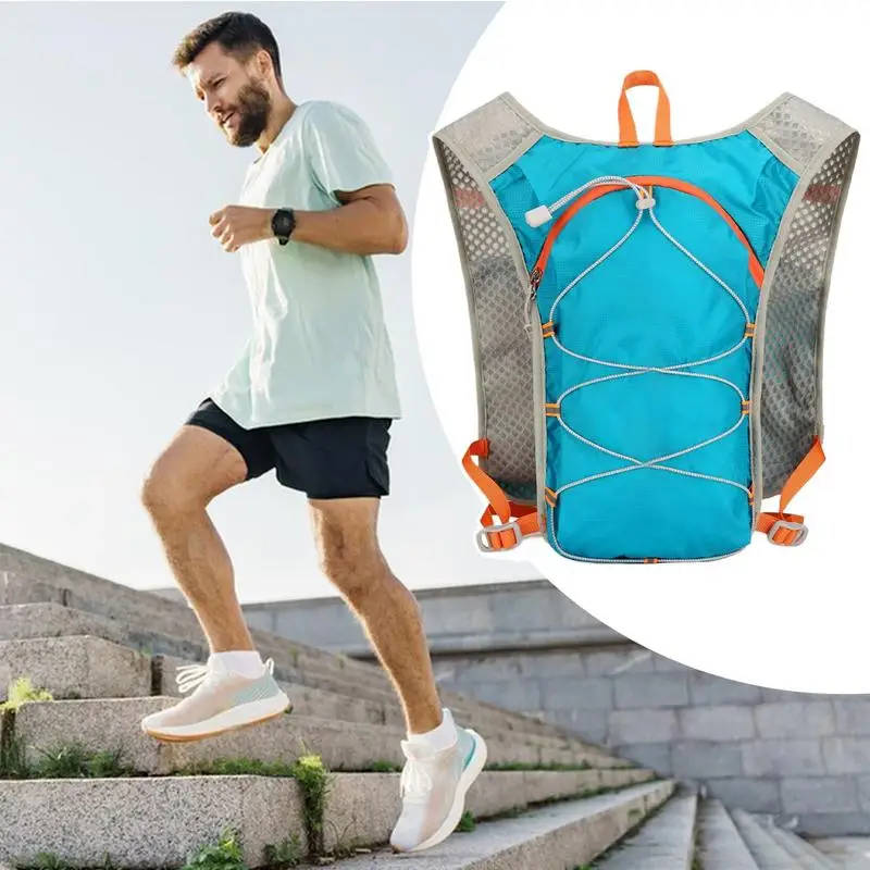 Hydration Running Vest Breathable Marathons Running Vest Lightweight Waterproof Slim Chest Pack Gear For Men Women Hiking