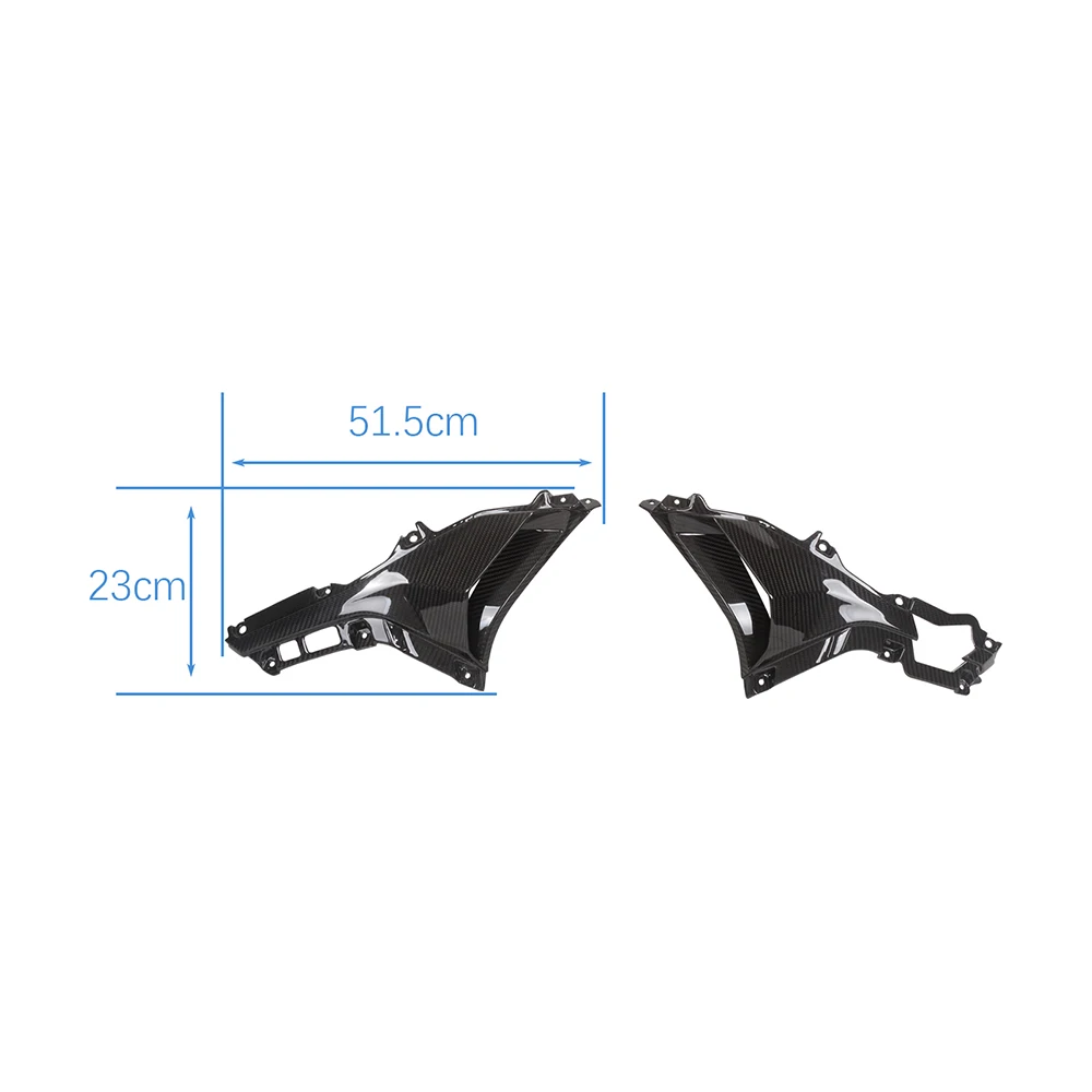 ri.ページ Fit Kawasaki Ninja ZX-4RR ZX4R 23-24 ZX-25R 20+ Carbon Fiber