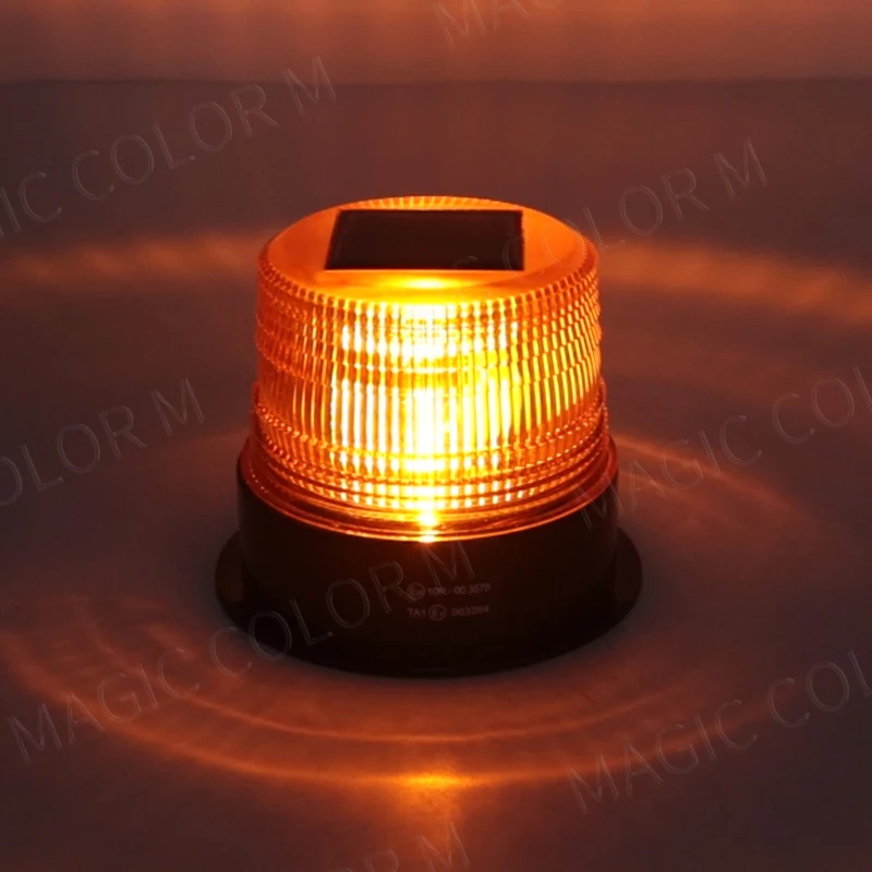 Strobe Signal Warning Solar Light Car Agriculture Flashing Vehicle Trialer Emergency Safety Beacon Lamp Ceiling Security Alarm