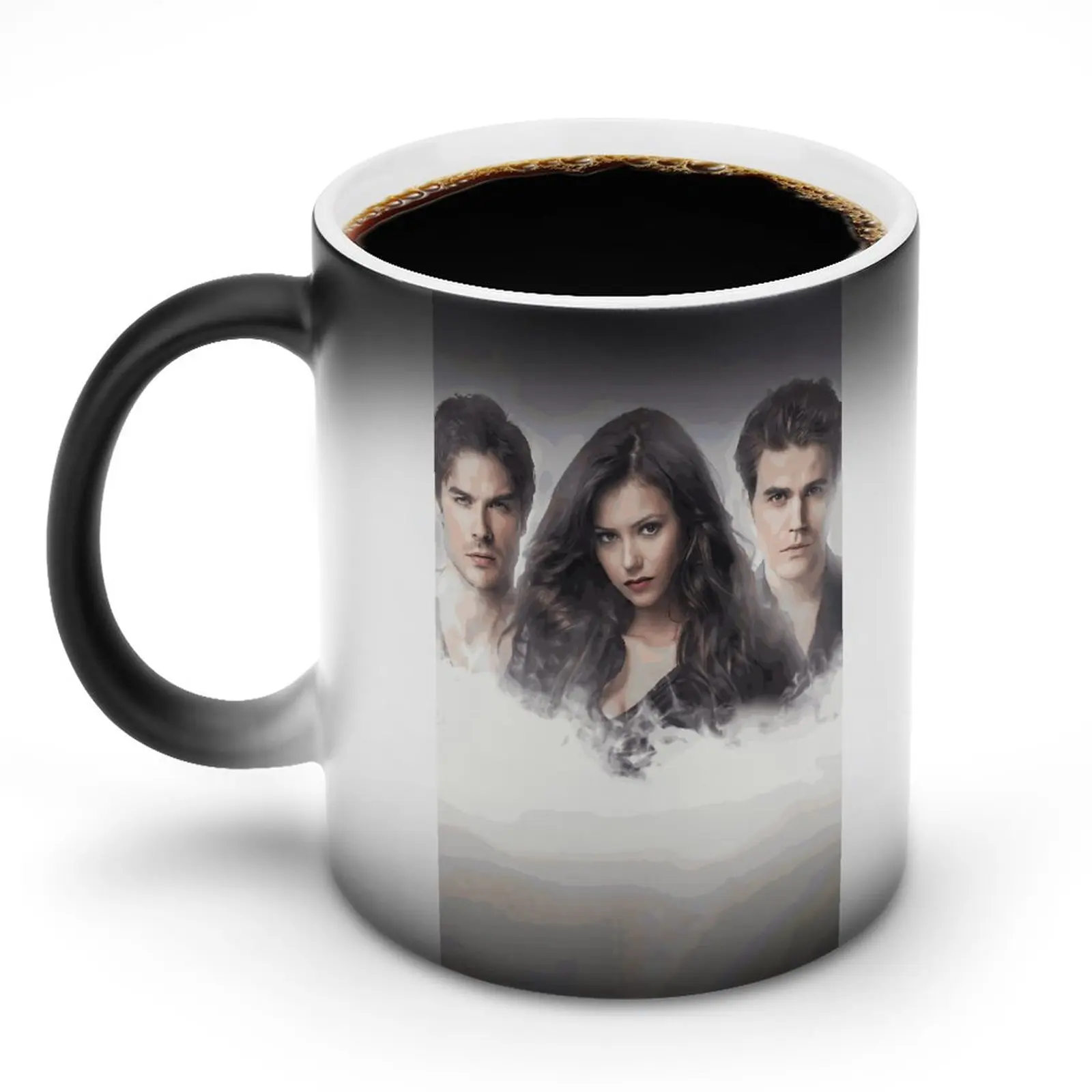 The Vampire Diaries Mug Cappuccino The Change Color Mug Tazze Di Ceramica Classiche All'Ingrosso