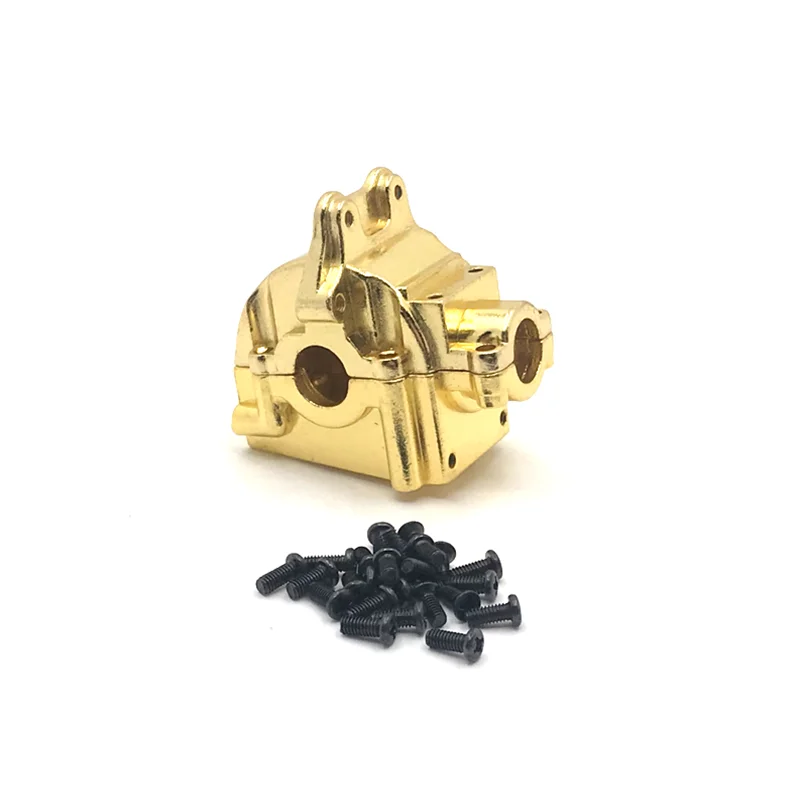 Metal Upgrade Retrofit Gearbox Cover For WLtoys 1/14 144010 144001 144002 1/12 124016 124017 124018 124019 RC Car Parts 6