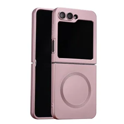 Gradient Magsafe Soft Silicone Wireless Charging Case - Cute and Stylish Cover for Samsung Z Flip 4 (Pink)