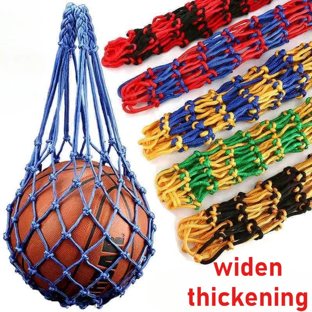 1P Ball Net Bag Basketball Tote Bag Youth Football Net Outdoor Sports Nylon Mesh Storage Ball Type Thickened Net Bag Ball Calcio 1P Ball Net Bag Basketball Tote Bag Youth Football Net Outdoor Sports Nylon Mesh Storage Ball Type Thickened Net Bag Ball Calcio