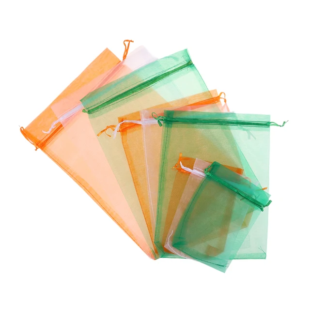 10Db S/M/L Védelmi Táska Kártevőirtó Növényi És Gyümölcs Madárbiztos Hálózsák Eper Szőlőültetvény-Zsákoló Háló Burkolat - Image 6