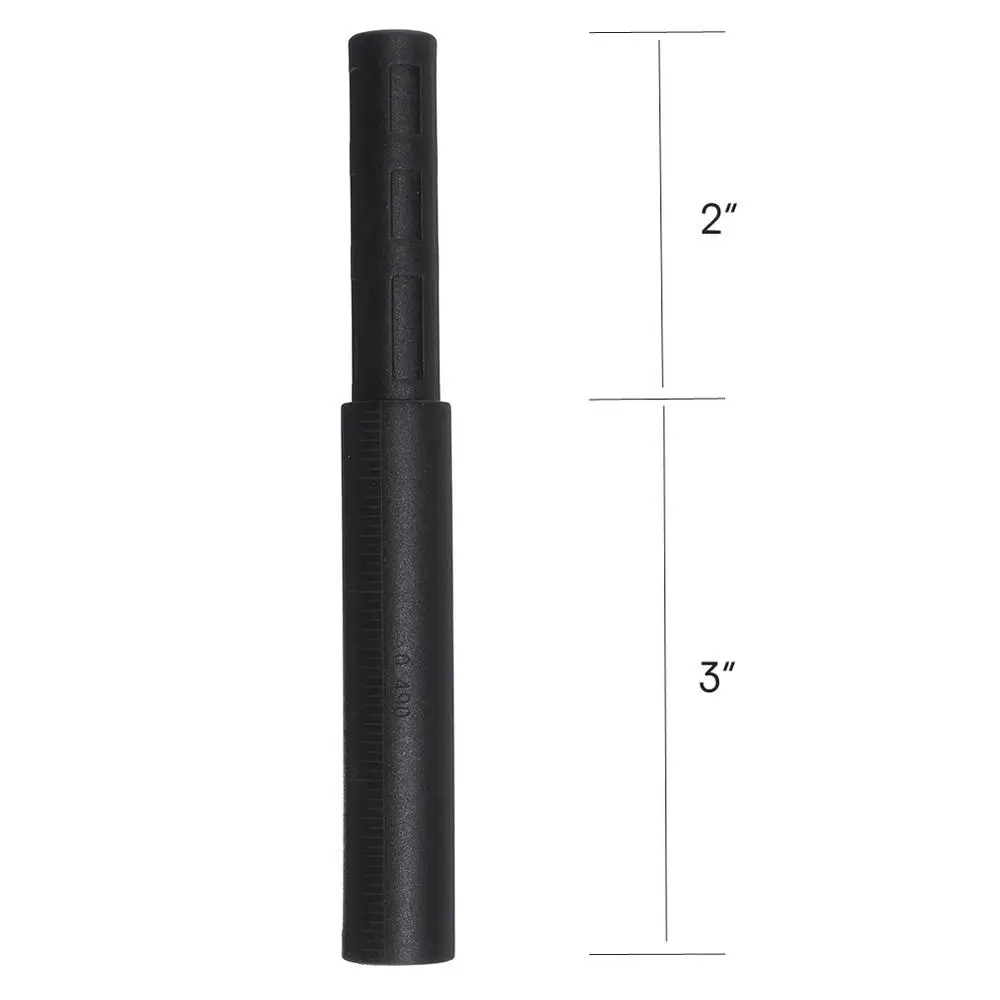 1Pieces Black Golf Club Carbon Fiber Extension Rods Kit Butt Extender Stick for Iron /Graphite Shaft Putter Golf Accessories 5