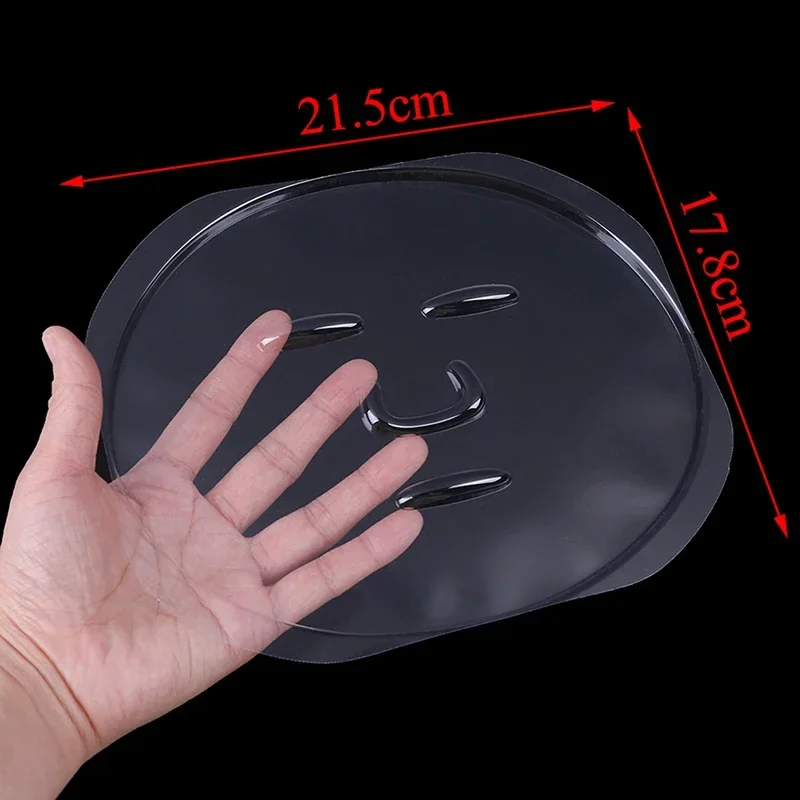 1pcs Facial Mask Mold Tray Plate Transparent PVC Fruit Vegetable Seaweed Mud Facial Mask Board Reusable Skin Care Beauty Tool 4