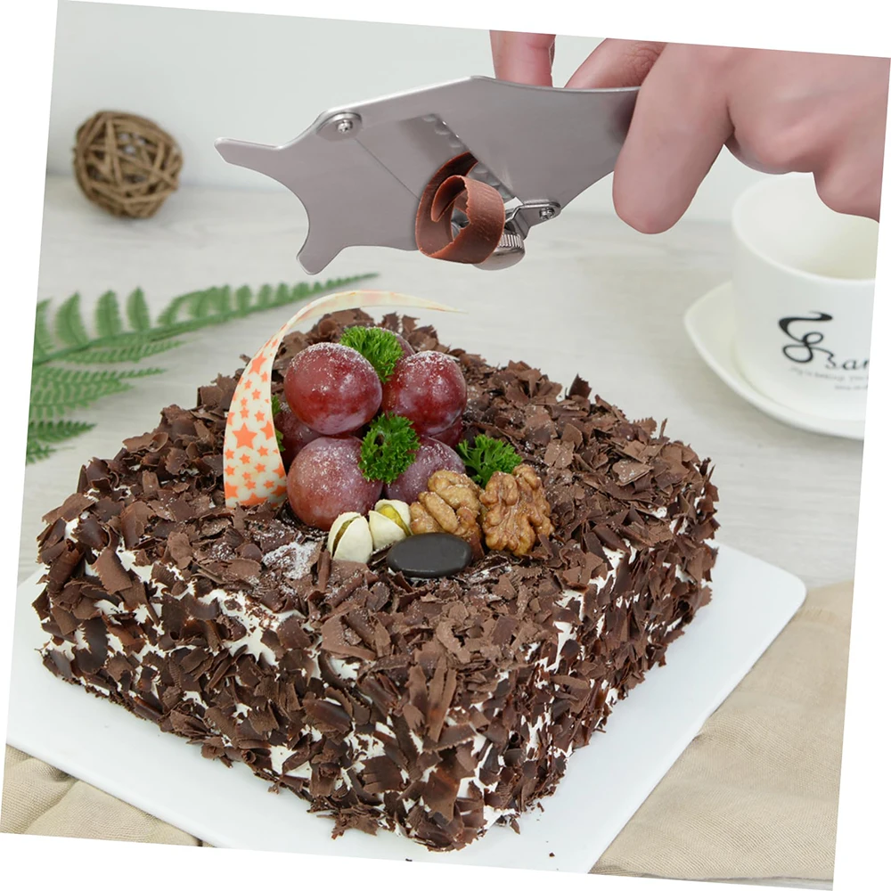 Cheese Slicer Truffle Slicer Adjustable Blade Stainless Steel with Rosewood Handle