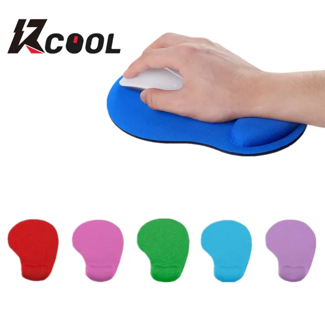 Small Ergonomic Mouse Pad with Wrist Rest Non-Slip Wristband Pad Support 1