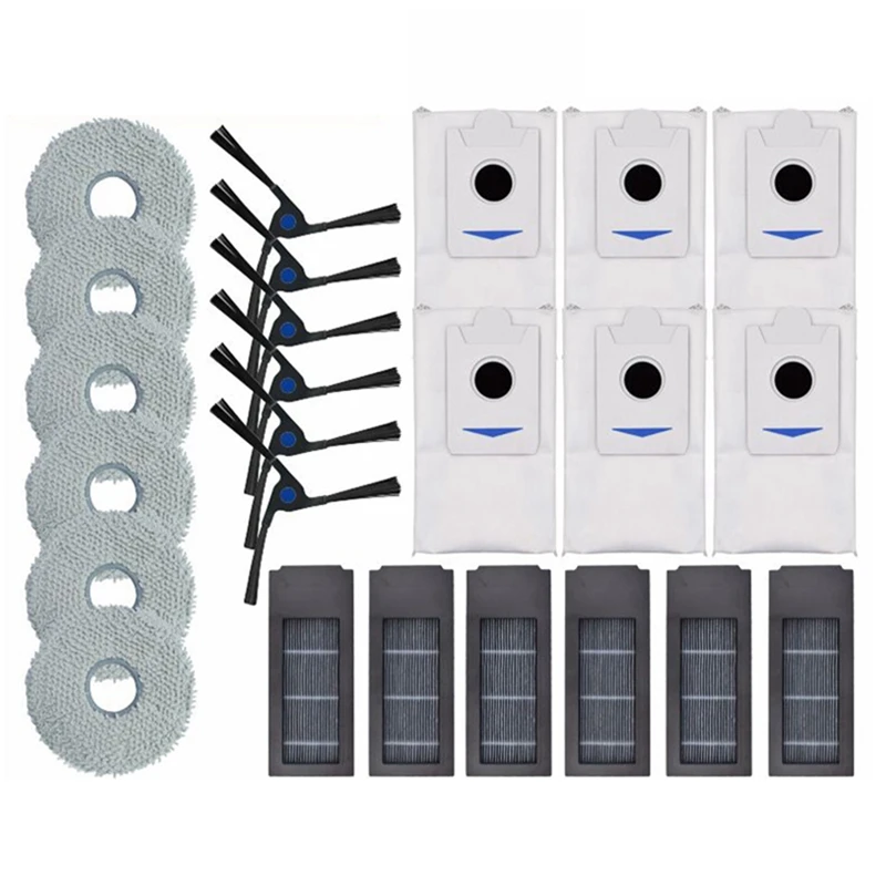

Side Brush Mop Sterilization HEPA Filter Dust Bag Plastic Replacement Parts For Ecovacs Deebot X2 / X2 Omni / X2 Pro/DEX86