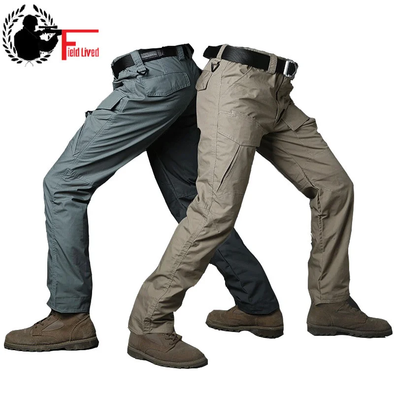 

Men Waterproof Military Tactical Pants Male SWAT Soldier Combat Trousers Camo Style Work Army Casual Cargo Camouflage Joggers