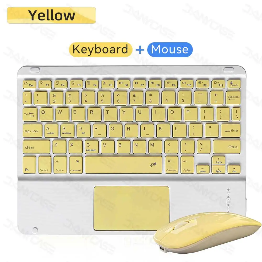 Yellow and mouse