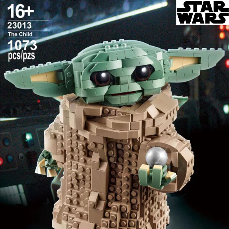 

1073pcs Yoda Block Puzzle Assembled Block Star Wars Model Block Toys As Small Particle Assembly Children Toys Birthday Gifts