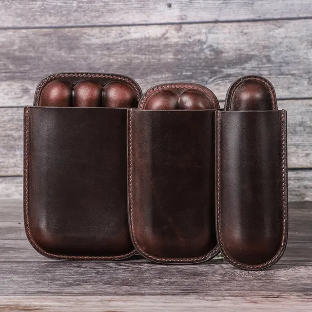 Genuine Leather Cigar Case - Image 6