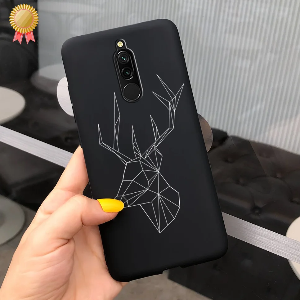 For Redmi 8 Case Redmi8 Cover Animal Cartoons Painted Soft Silicone Phone Case For Xiaomi Redmi 8 Hongmi 8 6.22 Case Fundas