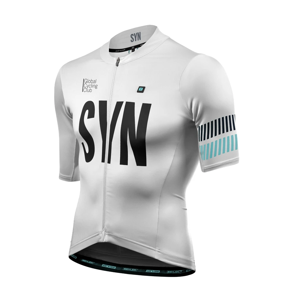 New Syn TRAINING JERSEY WHITE 23 Summer Lightweight Quick-dry Competition short sleeve cycling jersey tops MTB Jersey 6