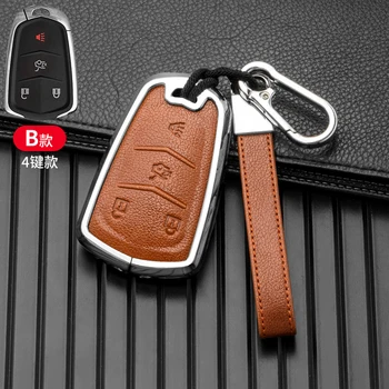 Custodia per chiave auto per Cadillac ESV Escalade CTS XTS SRX ATS 2015 2016 2017 2018 CT5 XT5 XT6 accessori - Custodia per chiave originale per auto Shell per Cadillac ESV Escalade CTS XTS SRX ATS