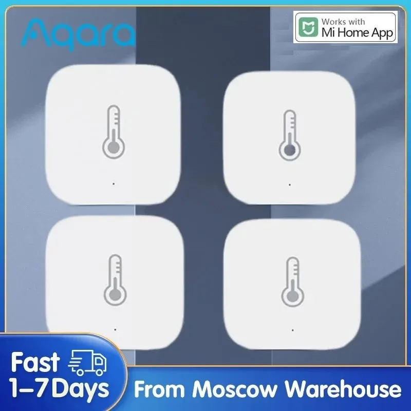 Aqara Capteur de Température et d'Humidité, Zigbee, Thermomètre