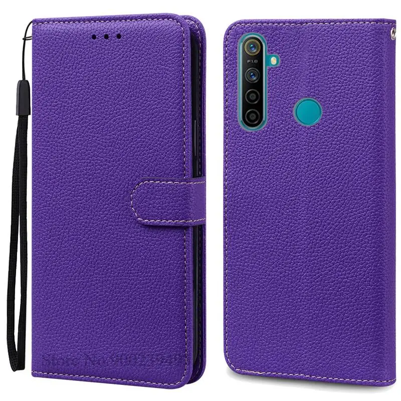 Leather Flip Wallet Phone Case - Premium Protective Back Cover