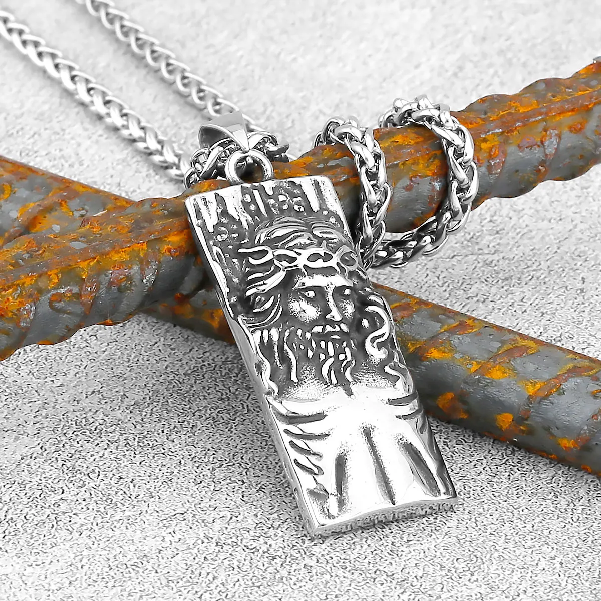 Treasure Jewels I Have Seen His Goodness Bangle - Silver main image 0