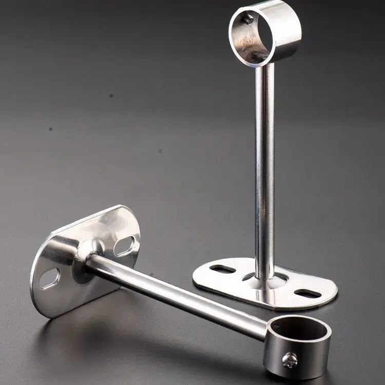 

Thickened 304 stainless steel hanging seat clothes pole base balcony clothes drying thick flange seat hanging pole fixed seat