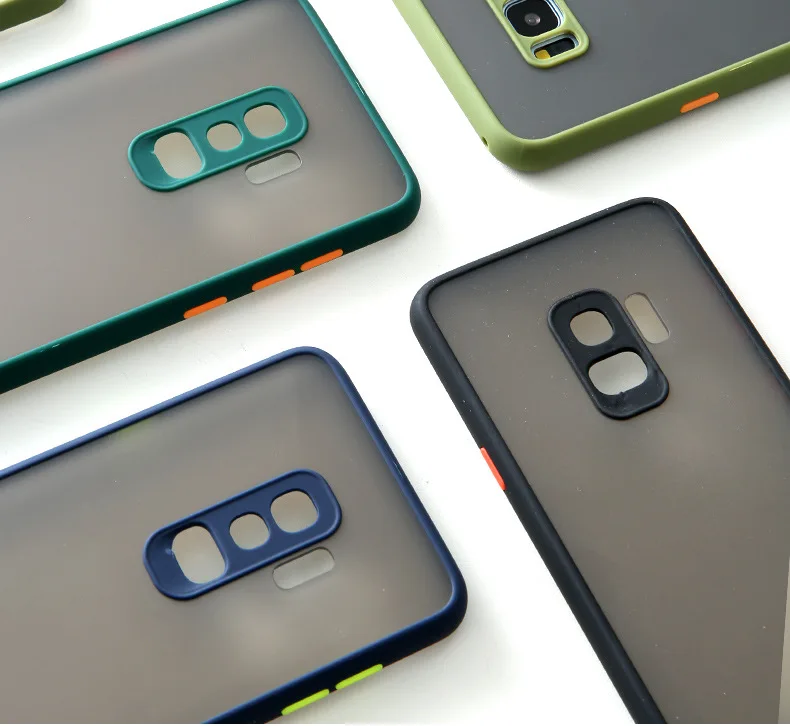 Kameraschutzhülle für Samsung Galaxy S8 S9 S10 S20 S21 FE S22 Plus Note 8 9 10 20 Plus Hülle Hautgefühl Vollständige Schutzhülle