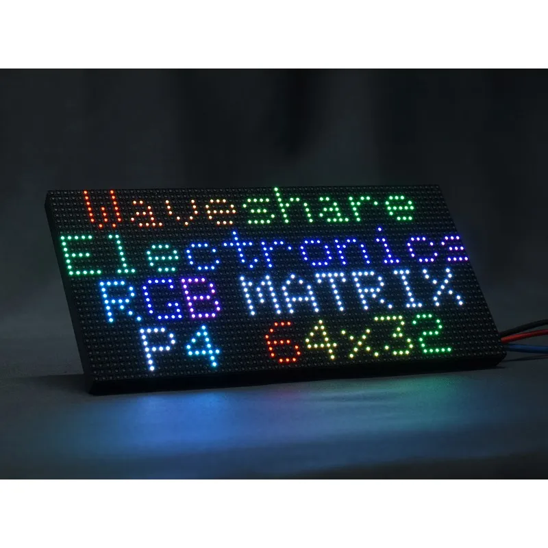  ̿ RGB Ǯ ÷ LED Ʈ г,    RGB-Matrix-P4-64x32, 4mm ġ, 64  32 ȼ