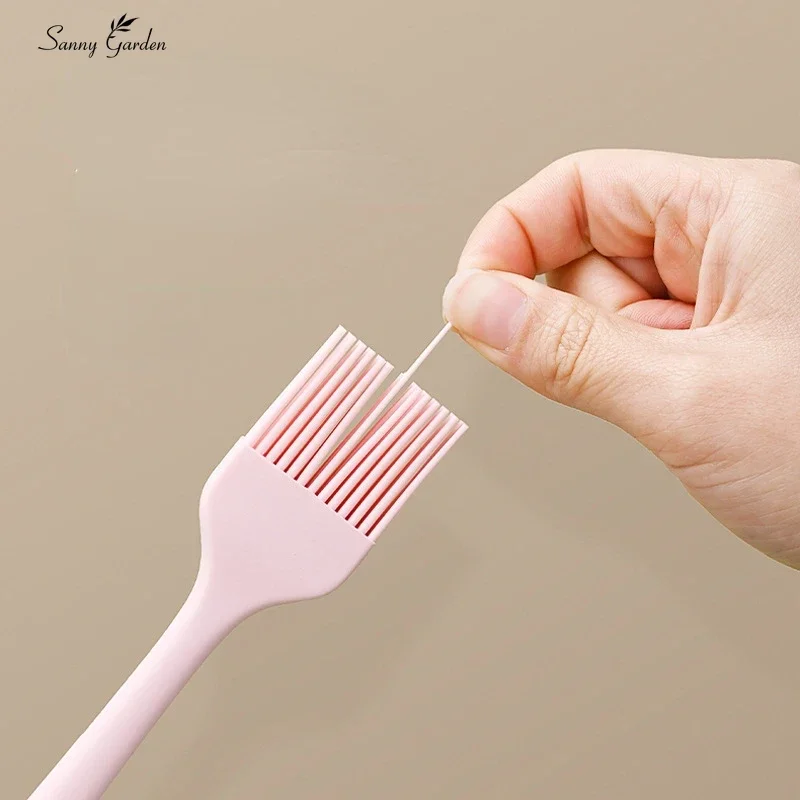 Silicone Cream Baking BBQ Tool Scraper Oil Brush Non Stick Butter Spatula Cutter Chocolate Smoother Heat Resistant Kitchen Tools