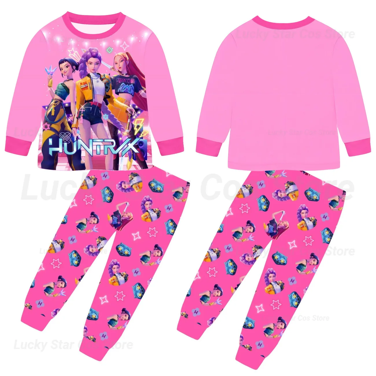 K-Pop Demon Hunters Kids Pajama Set 2