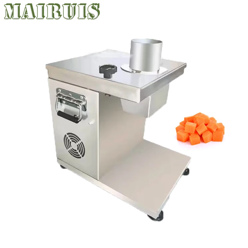 automatic carrot dicer machine/onion cube cutting